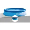 Image de Kit piscine autoportée Intex Easy Set 3,05 x 0,61 m (avec filtration) + Bâche de protection