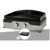 Image de Plancha gaz Signature Allure 260 Duo + Couvercle de protection - Le Marquier
