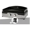 Image de Plancha gaz Signature Allure 260 Duo + Desserte - Le Marquier
