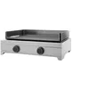 Image de Plancha gaz Forge Adour Modern 60 inox avec chariot