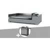 Image de Plancha gaz Premium FORGE ADOUR 60 acier avec chariot