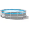 Image de Kit piscine tubulaire Intex Prism Frame Clearview ronde 4,27 x 1,07 m + Aspirateur