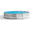 Image de Kit piscine tubulaire Intex Prism Frame ronde 4,57 x 1,07 m + Bâche à bulles