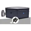 Image de Spa portable Netspa semi-rigide Octopus octogonal Bulles 4-6 places + 2 appuie-têtes + porte-gobelet