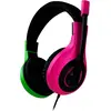 Image de Nacon Gaming Casque de jeu stéréo V1 (Filaire), Casque gaming, Pink, Vert, Noir