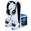 Image de Base de charge BigBen pour manettes DualSense PS5 Blanc