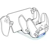 Image de Triple chargeur BigBen pour console Playstation Portal et manettes DualSense PS5 Blanc