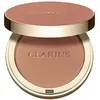 Image de Clarins Ever Matte Compact Powder - Poudre Compacte Matifiante Infusée Au Lait De Pêcher