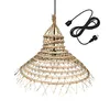 Image de Suspension GAIA Extérieure Palmier Dattier Beige D60cm