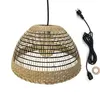 Image de Suspension Extérieure Herbe Marine Beige D38cm Câble 5m