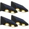 Image de 4 Appliques murales solaires KYLA H6cm
