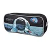 Image de Trousse scolaire rectangulaire Nasa Astronaute Noire Bagtrotter