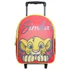Image de Sac à dos à roulettes maternelle LE ROI LION Simba rouge