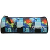 Image de BAGTROTTER Trousse scolaire ronde Offshore Bleu Urban Tag