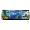 Image de BAGTROTTER Trousse scolaire ronde Phileas Bleue Dinosaure