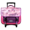 Image de Bagtrotter - Debout/sac à dos - sur roues - polyester - rose - Zèbre