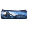 Image de BAGTROTTER Trousse scolaire ronde Disney Star Wars / The Mandalorian Bleue