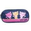 Image de BAGTROTTER Trousse scolaire 2 compartiments Lili Lou Bleue