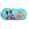 Image de BAGTROTTER Trousse scolaire 2 compartiments Disney Mickey Bleu