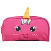Image de BAGTROTTER Trousse scolaire rectangulaire Kids Rose Licorne