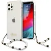 Image de Guess Cas (Apple iPhone 12, Apple iPhone 12 Pro), Coque pour téléphone portable, Transparent