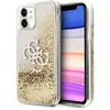 Image de Guess Paillettes liquides (Apple iPhone 11, Apple iPhone XR), Coque pour téléphone portable, Or