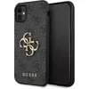 Image de Guess Hard Cover 4G Big Metal Logo (Apple iPhone 11), Coque pour téléphone portable, Gris, Noir
