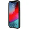 Image de BMW Couverture rigide en cuir perforé avec bandes inférieures (Apple iPhone 12 Pro Max), Coque pour téléphone portable, Noir