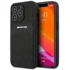 Image de Mercedes AMG AMHCP13LOSDBK iPhone 13 Pro / 13 6,1" czarny/black hardcase Leather Curved Lines (Apple iPhone 13, Apple iPhone 13 Pro), Coque pour téléphone portable, Noir