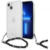 Image de Guess cas (Apple iPhone 13, Apple iPhone 14, Apple iPhone 15), Coque pour téléphone portable, Transparent