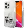 Image de Karl Lagerfeld Cas liquide (Apple iPhone 13 Pro Max), Coque pour téléphone portable, Argent