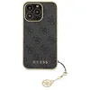 Image de Coque pour iPhone 13 Pro Max Édition 4G Charm avec Pendentif Guess Gris foncé