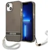Image de Guess GUHCP13SHTSGSK iPhone 13 mini 5.4 quot noir (Apple iPhone 13 mini), Coque pour téléphone portable, Noir