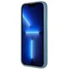 Image de Guess GUHCP13LP4TPB iPhone 13 Pro / 13 6,1" niebieski/blue hardcase 4G Triangle Logo Cardslot (Apple iPhone 13, Apple iPhone 13 Pro), Coque pour téléphone portable, Bleu