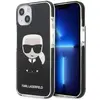 Image de Karl Lagerfeld KLHCP13STPEIKK iPhone 13 mini 5,4" hardcase czarny/black Iconik Karl (Apple iPhone 13 mini), Coque pour téléphone portable, Noir
