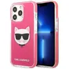 Image de Karl Lagerfeld Hard Cover TPE Choupette Head Case Fuchsia, pour iPhone 13 Pro Max, KLHCP13XTPECPI (Apple iPhone 13 Pro Max), Coque pour téléphone portable, Pink, Rose