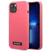 Image de Karl Lagerfeld KLHCP13SSLMP1PI iPhone 13 mini 5,4" hardcase fuksja/fuchsia Silicone Plaque (Apple iPhone 13 mini), Coque pour téléphone portable, Pink