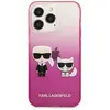 Image de Karl Lagerfeld KLHCP13LTGKCP iPhone 13 Pro (Apple iPhone 13 Pro), Coque pour téléphone portable, Rose, Pink