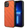 Image de Karl Lagerfeld KLHCP13SPTLO iPhone 13 mini 5,4 "hardcase orange / orange Perforated Allover (Apple iPhone 13 mini), Coque pour téléphone portable, Orange