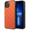Image de Karl Lagerfeld Perforé Allover - Étui pour iPhone 13 (pomara czowy) (Apple iPhone 13, Apple iPhone 14, Apple iPhone 15), Coque pour téléphone portable, Orange