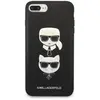 Image de Karl Lagerfeld KLHCI8LSAKICKCBK étui rigide pour iPhone 7 Plus / 8 Plus czarny/black Saffiano Karl&Choupette (Apple iPhone 7 Plus, Apple iPhone 8 Plus), Coque pour téléphone portable, Noir