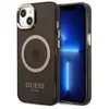Image de Guess GUHMP13MHTCMK iPhone 13 6,1" czarny/black hard case Gold Outline Translucent MagSafe (Apple iPhone 13), Coque pour téléphone portable, Noir