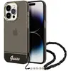 Image de Guess GUHCP14XHGCOHK iPhone 14 Pro Max 6,7" czarny/black hardcase Translucent Pearl Strap (Apple iPhone 14 Pro Max), Coque pour téléphone portable, Noir
