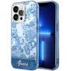 Image de Guess Coque arrière en TPU bleu pour iPhone 14 Pro