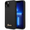 Image de Guess GUHCP14MSLSMK iPhone 14 Plus 6,7" czarny/black hard case Silicone Vintage Gold Logo (Apple iPhone 14 Plus), Coque pour téléphone portable, Noir