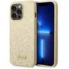 Image de Guess GUHCP14LHGGSHD iPhone 14 Pro 6,1" z oty/gold hard case Glitter Script (Apple iPhone 14 Pro), Coque pour téléphone portable, Or