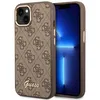 Image de Guess Coque en PU et polycarbonate arrière pour iPhone 14 Plus - marron