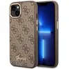 Image de Guess GUHCP14MHG4SHW iPhone 14 Plus 6,7" br zowy/brown étui rigide 4G Vintage Gold Logo (Apple iPhone 14 Plus), Coque pour téléphone portable, Marron