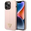 Image de Guess GUHCP14XSLTGP iPhone 14 Pro Max 6,7" ró owy/rose hardcase Silicone Triangle (Apple iPhone 14 Pro Max), Coque pour téléphone portable, Rose