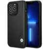 Image de BMW Étui BMHCP14L22RBDK iPhone 14 Pro 6,1" czarny/black hardcase cuir Blue Dots (Apple iPhone 14 Pro), Coque pour téléphone portable, Noir